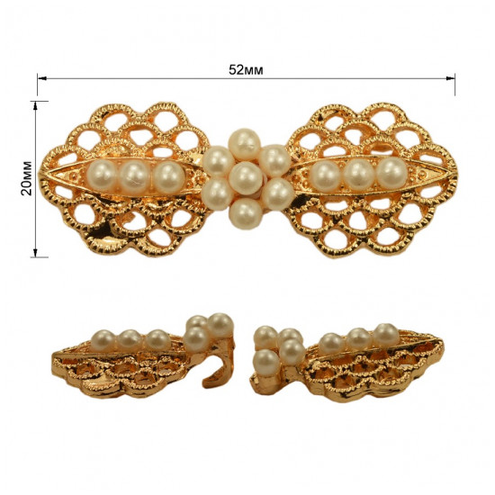 Декоративная застежка 486ДЗ